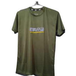 Green Colour Men T Shirt