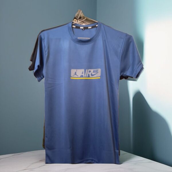 BLUE COLOUR CREW T-SHIRT