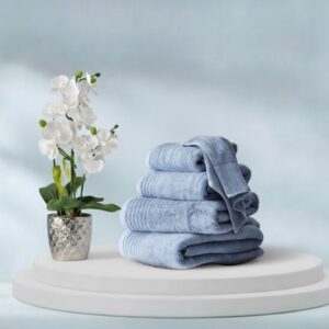 zero_twist_cotton_decent_towel_blue