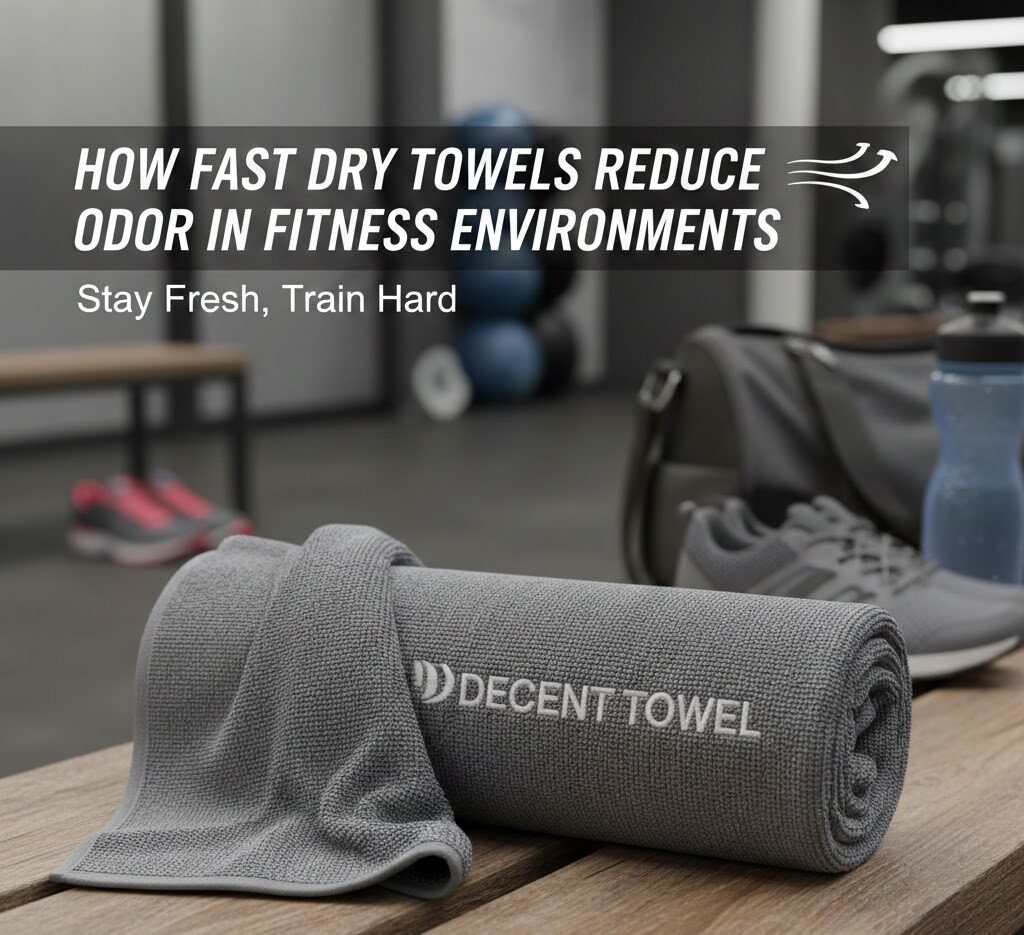 How Fast Dry Towels Reduce Odor in Fitness Environments