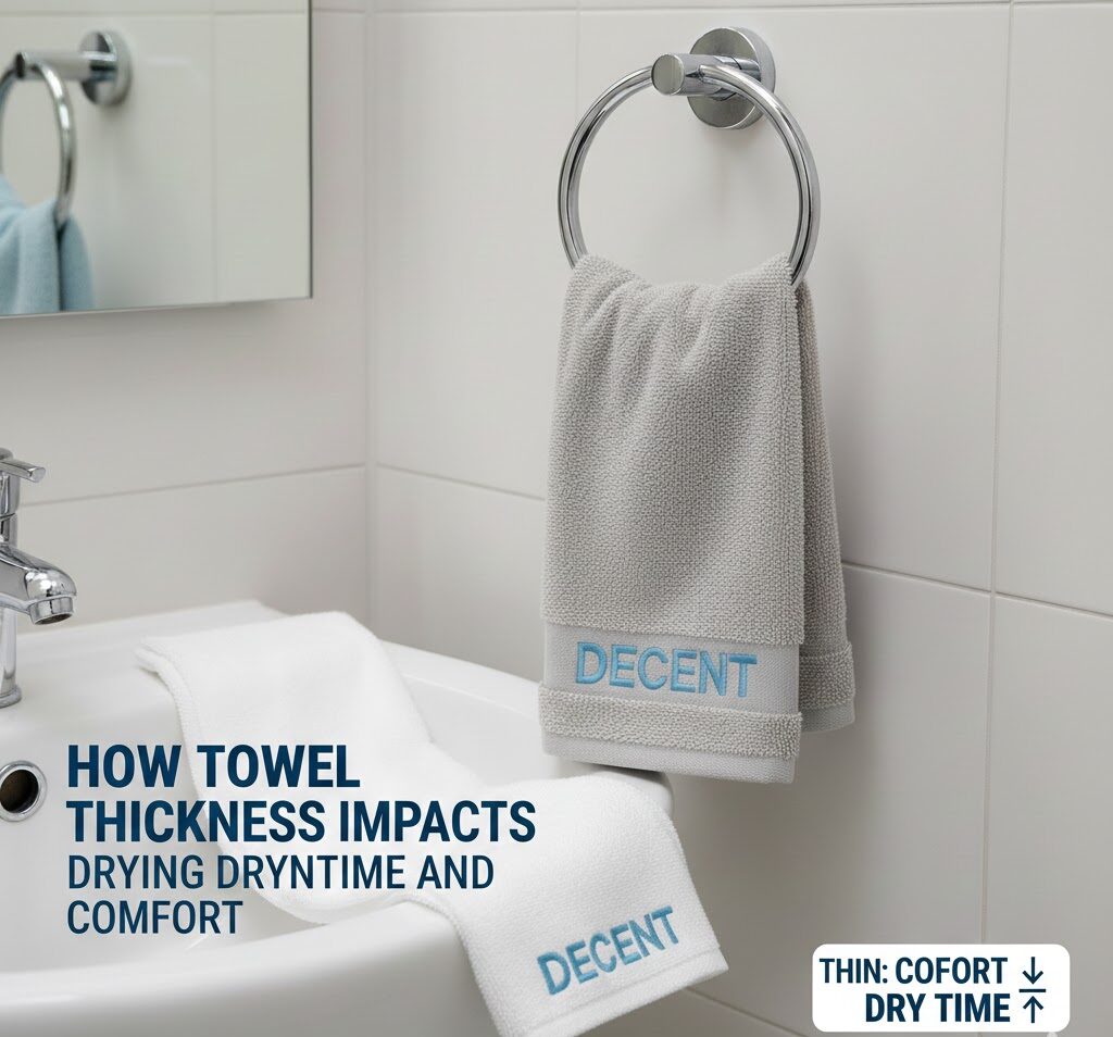 How Towel Thickness Impacts Drying Time and Comfort
