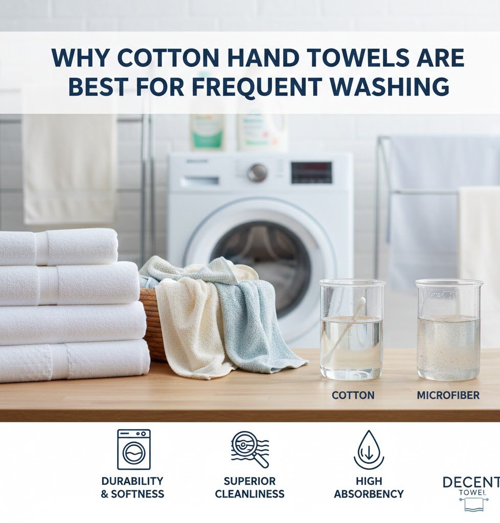 Why Cotton Hand Towels Are Best for Frequent Washing